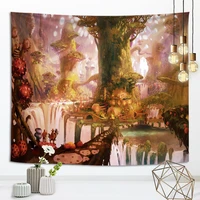 duofeiya ins tapestry forest tree of life background cloth living room bedroom wall decoration hanging cloth