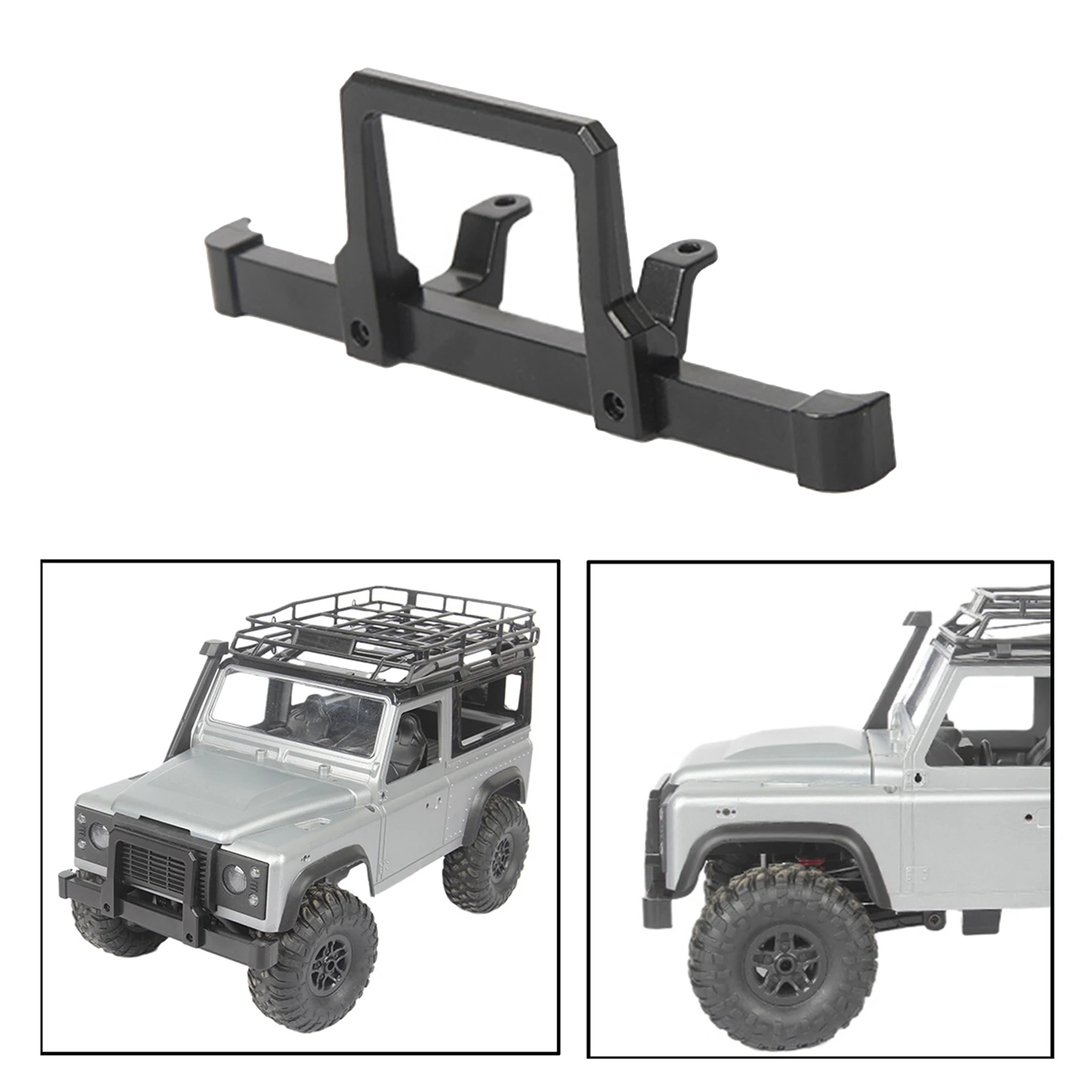 

RC Car Trunk Metal Front Bumper fits for MN D90 D91 D96 MN99 MN99S Spare Parts