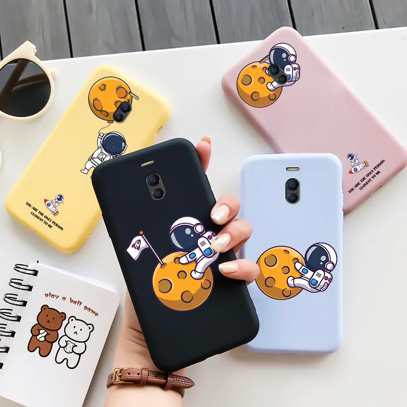 

Astronaut TPU Soft Shell For Meizu Note3 Note5 Note8 Note9 Case Personality Tide Shell For Meizu Note5 Note6 Note8 Cover