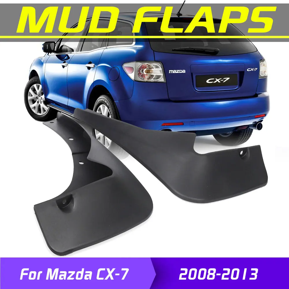 2 шт. для Mazda CX7 CX 7 2008 2009 2010 2011 2012 2013 Брызговики автомобильные передние задние