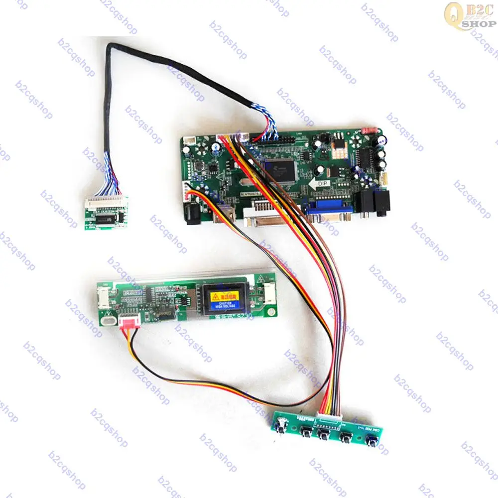 Комплект платы контроллера NT68676 с ЖК экраном для панели LB121S02(A2) 800X600 инвертор 2