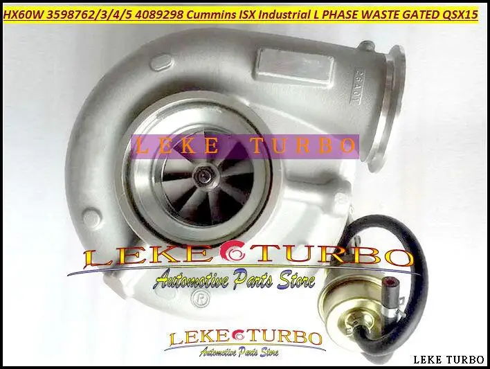 Турбокомпрессор HX60W 3598762 3598763 3598764 3598765 4089298 для Cummins ISX Industrial L PHASE WASTE GATED QSX QSX15 TIER 3 2002- CM570 (art.: 3920d7cbabe27) - 3920d7cbabe27