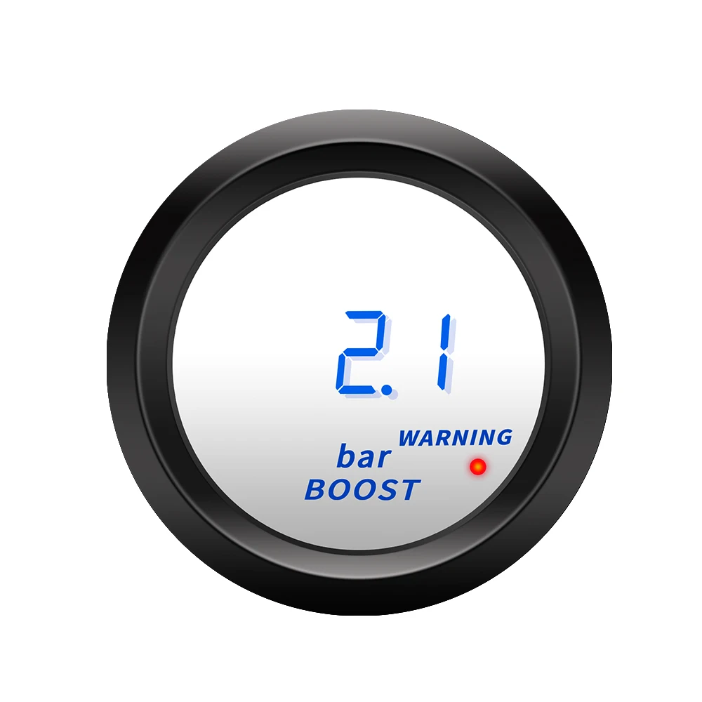 Универсальный Автомобильный цифровой фотовольтметр 52 мм измеритель давления Turbo