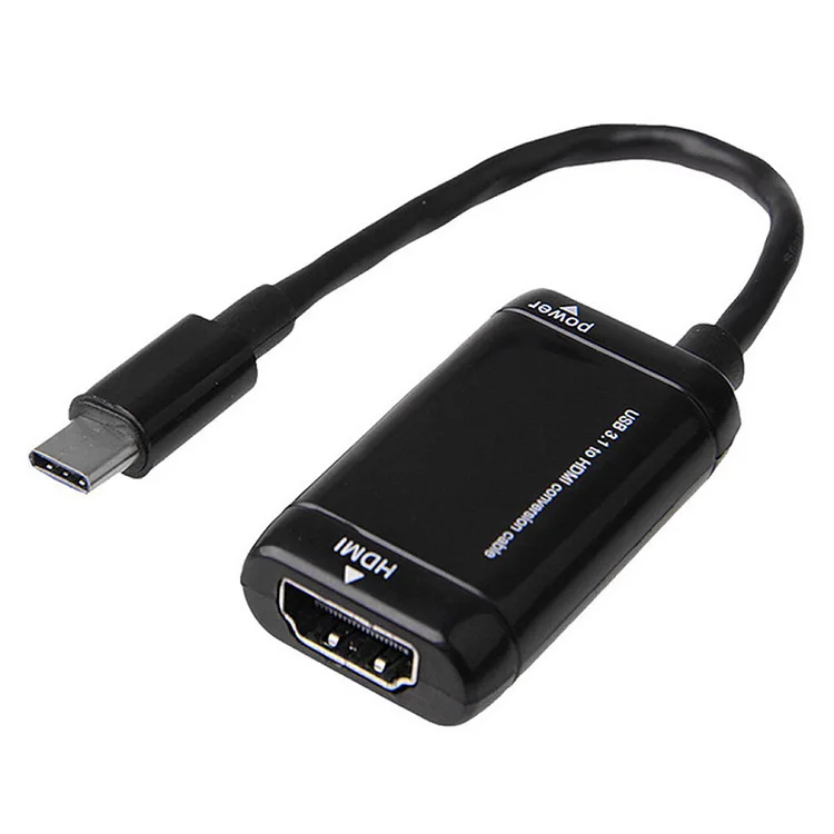 1080P USB 3 1 type C к HDMI адаптер сплиттер конвертер Кабель видео аудио мужчин и женщин