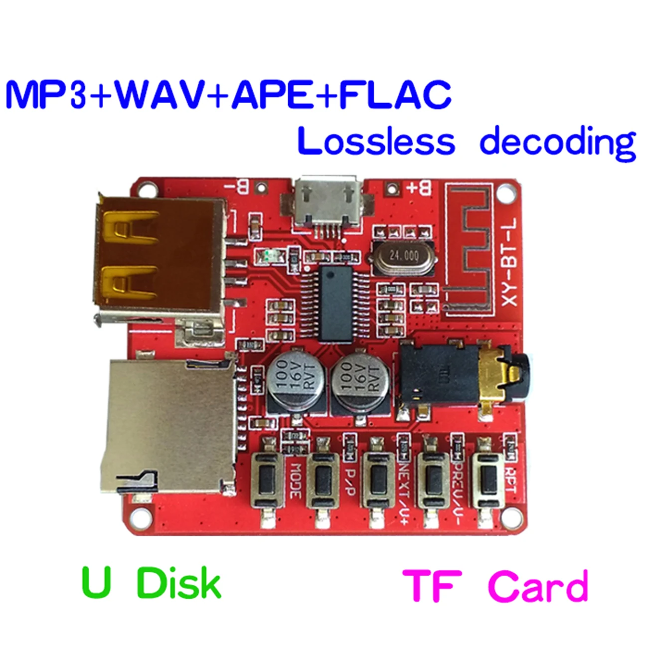 Подходит для Bluetooth audio BLE 4 1 mp3 декодер не допускающий потерь board беспроводной