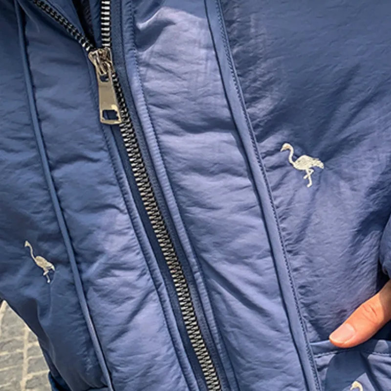 Neploe Bf Abrigos Mujer Inverno Толстое Зимнее пальто для женщин темперамент макси свободные тонкие вышитые Casaco Feminino 46374