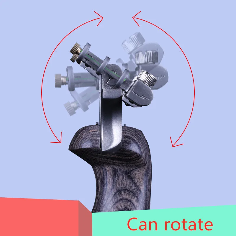 Рогатка для спорта на открытом воздухе плоская кожаная рама Высокая точность