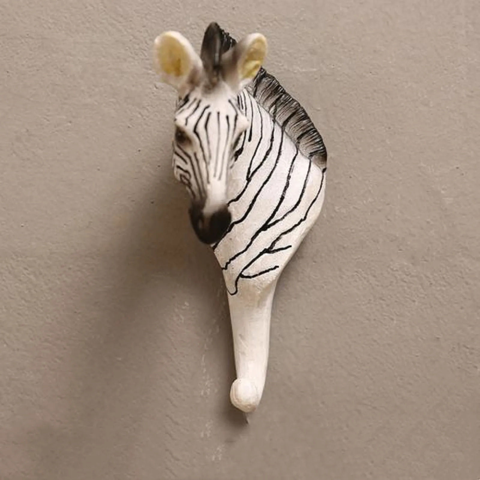 Винтажные декоративные крючки в форме зебры вешалка для одежды пальто полотенец