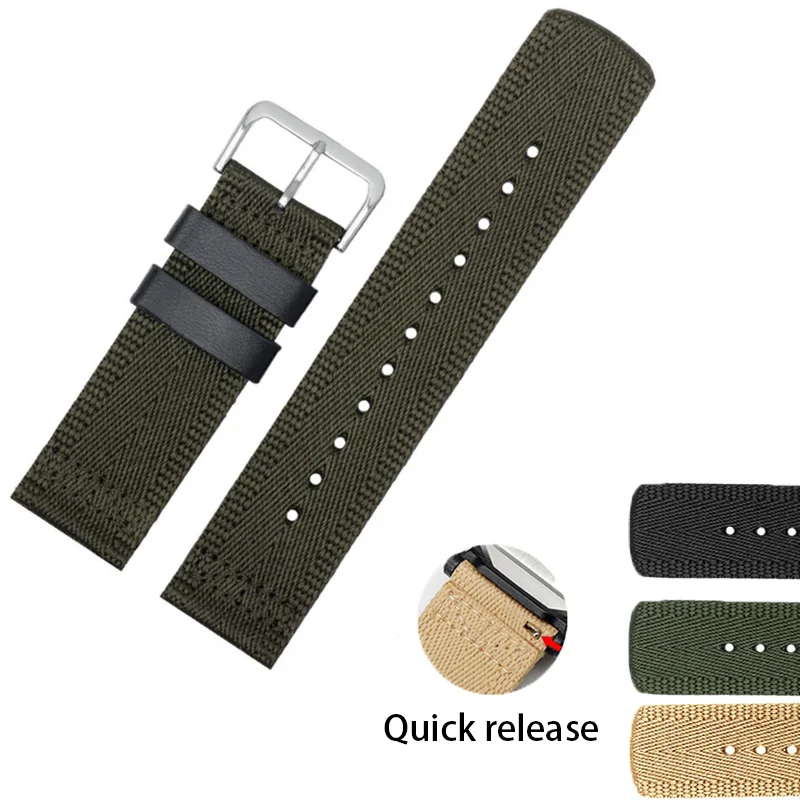 24 мм нейлоновый ремешок для часов объектива с оптическими зумом Casio GA2000 PRG 600YB 3 Prg