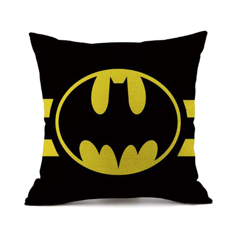45cm only pillowcase Ковер Мстители 60*60 см, плюшевые игрушки Marvel, Бэтмен, Человек-паук, железный человек, Капитан Америка, фланелевый Рождественский подарок для детей - Цвет: 45cm only pillowcase
