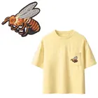 Цветочный пистолет, фрукты, тепловые патчи для полосок, нашивка для одежды, A-уровень, моющаяся аппликация для утюга, наклейка для одежды своими руками