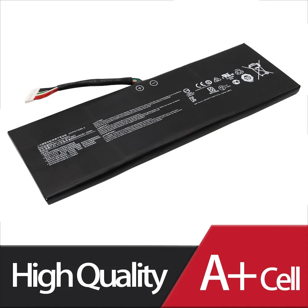 Новая аккумуляторная батарея для ноутбука MSI GS40 GS43 GS43VR 6RE 6QE 2ICP5/73/95-2 Аккумулятор