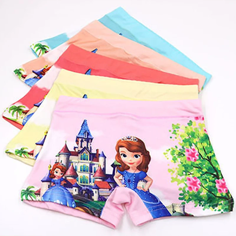 1 Pcs/Lot Girls Underwear Princess Children Kids Baby Soft Panties Girls Boxer Underwear Wholesale Kids Underwear Underwear Kids