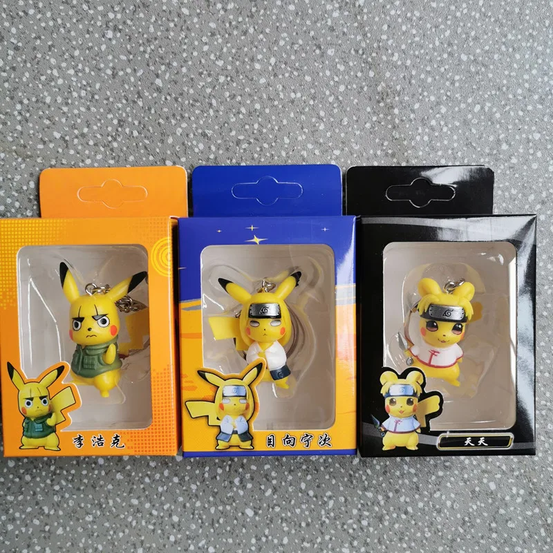 

TAKARA TOMY Покемон натуральная множественные стили Пикачу Кукла кулон брелок для ключей брелок Дэдпул Капитан Америка цепочка для ключей