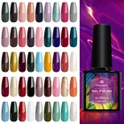 Гель-лак 45 Цвета 8 мл гели для ногтей лак впитывающийся УФ лак Гель-лак для нейл-арта лак для ногтей дизайн! Полупостоянная гель для ногтей Лаки