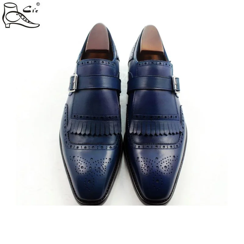 cie brogues tassels loafer with buckle full grain calf leather handmade men shoe Italian crafts men's LOAFER49 | Обувь
