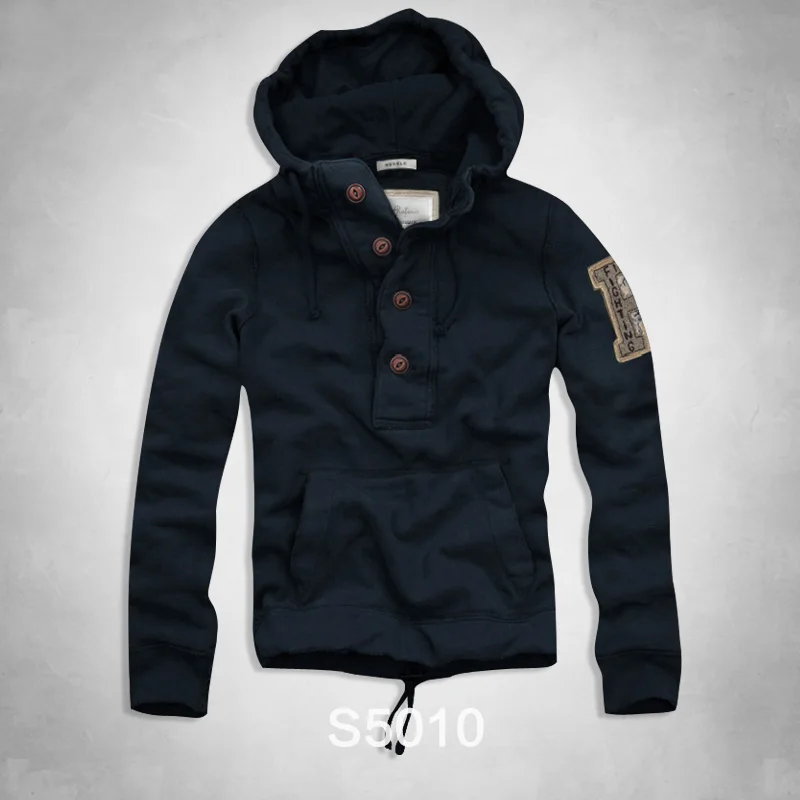 S501 dark blue Amercoast, мужские толстовки, осенняя куртка, спортивный костюм, верхняя одежда, пальто с капюшоном, мужская толстовка с длинным рукавом, Повседневная тонкая спортивная одежда - Цвет: S501 dark blue