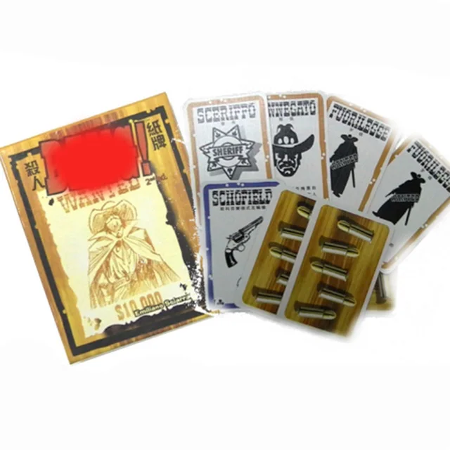 Настольная игра Bang бумажная карта 5-7 игроков китайская версия семейная