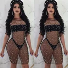 Женский сетчатый пляжный купальный костюм, кардиган, бикини, купальник, накидка, топы, Пляжное Платье