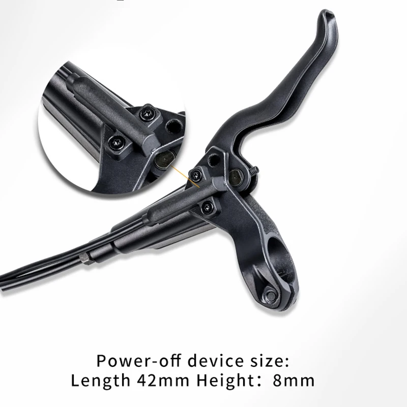 NUTT Hydraulic Disc Brake A5-D Electric Scooter Magnetic Induction Power-off Oil Brake Caliper Right side Installation Equipment