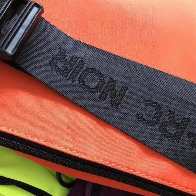 M + RC поясная сумка в стиле хип хоп Повседневная для мальчиков и девочек через