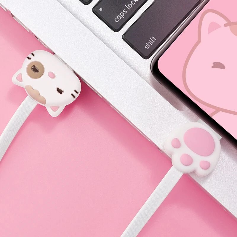 

Black apple port cat cartoon 1m,2.1A fast charger data transfer cable,IOS black cute data wire,high quality,original design