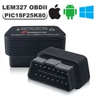 Сканер PIC18F25K80 V1.5 OBD2 для iPhone, iOS, Android, Wi-Fi, Bluetooth, ELM327, Автомобильные диагностические инструменты для Honda, Nissan, Mitsubishi, KIA