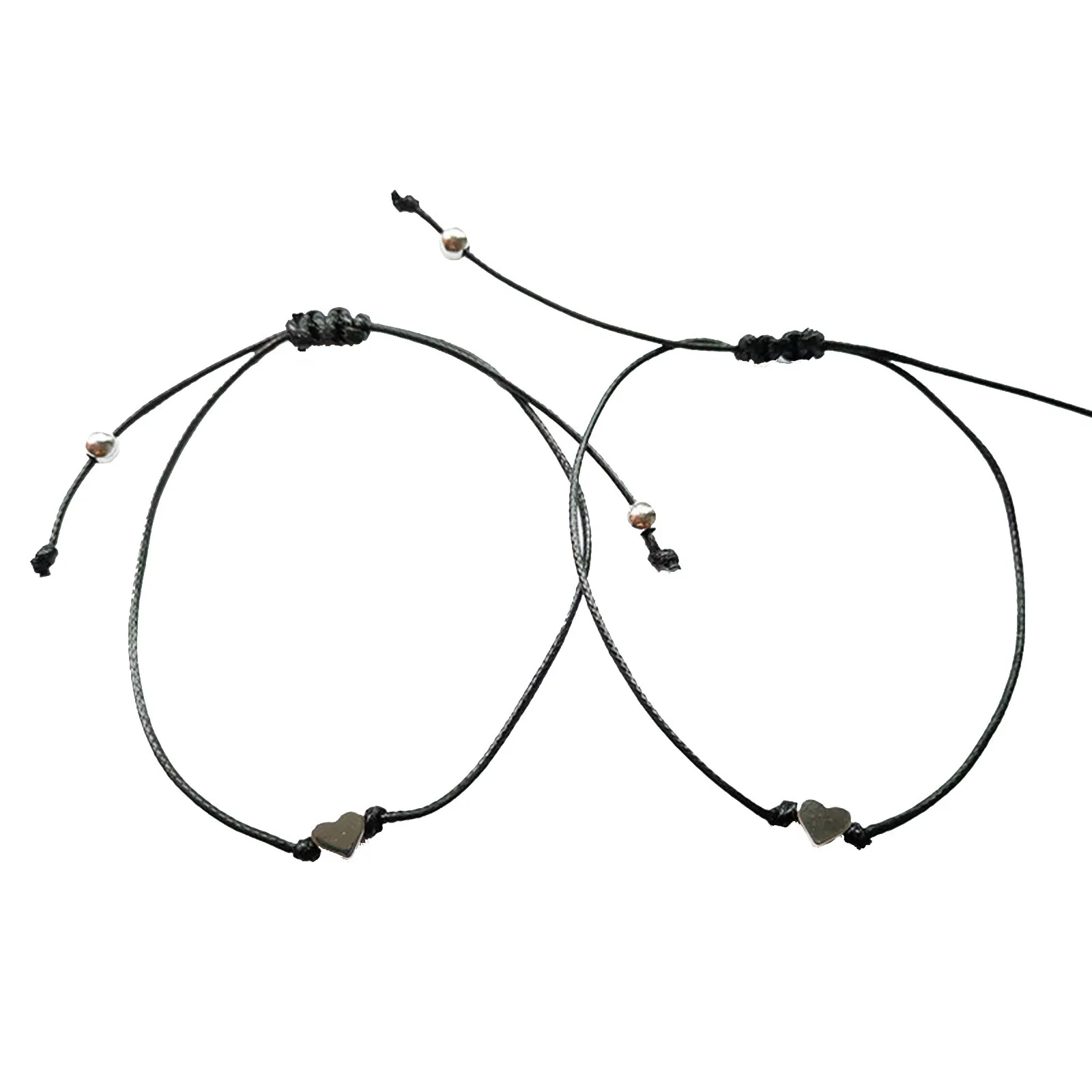 Браслет с подвесками в форме сердца браслет для лучших сестер и матерей разные