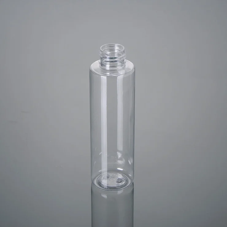 Прозрачная/белая пластиковая бутылка для ПЭТ 150 мл черный и белый распылитель