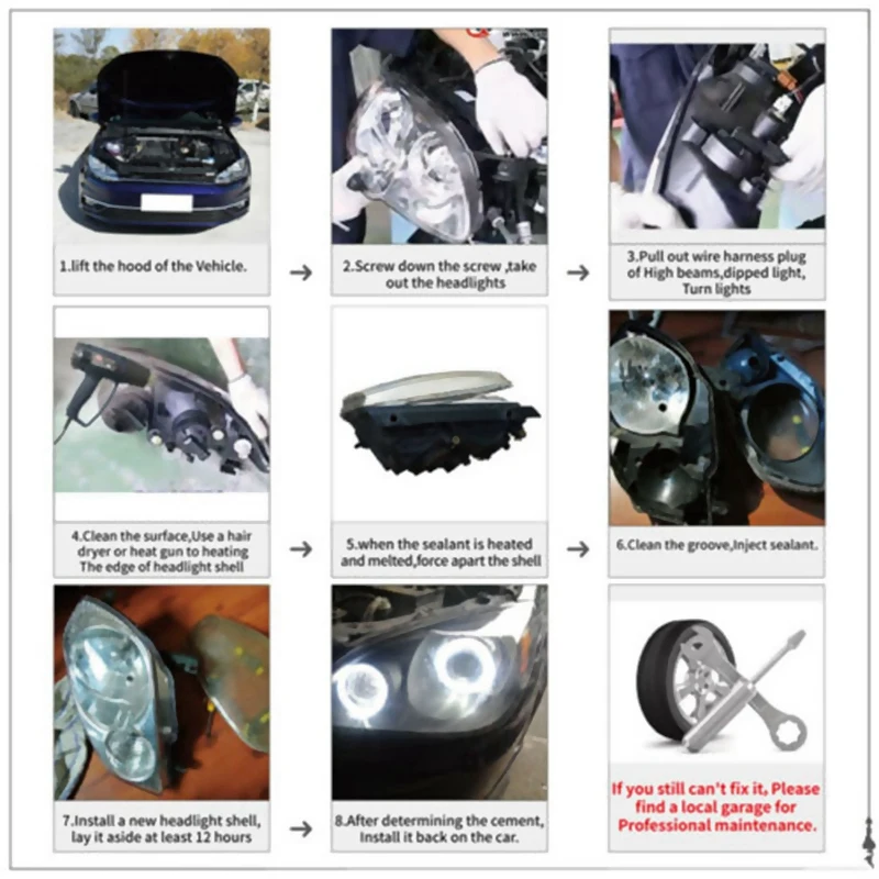 Крышка для автомобильных прозрачных фар сменная фар-Audi A4 B7 2006 2007 2008 | Автомобили и