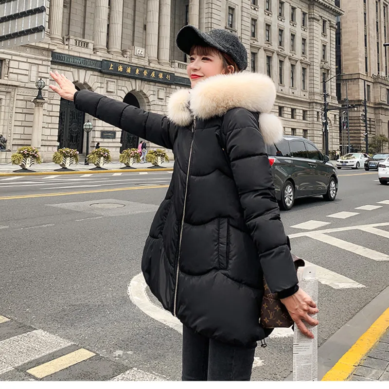 Женская куртка с подкладкой из хлопка новинка 2020 Свободное пальто утолщенное