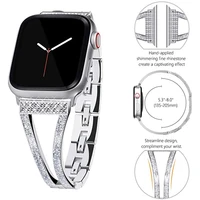 metal strap for apple watch strap 7 6 5 4 se 3 44mm 42mm 38mm 40mm for herringbone bracelet stainless steel strap accessories