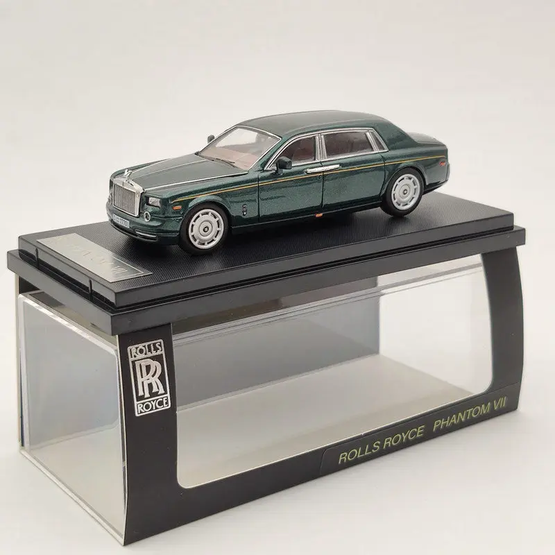 Лимитированная коллекция 1/64 для моделей Diecast темно зеленого цвета Phantom VII