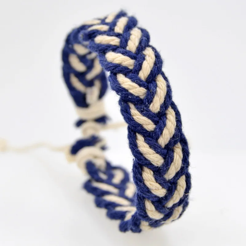 Плетеный браслет в богемном стиле Ретро | Украшения и аксессуары