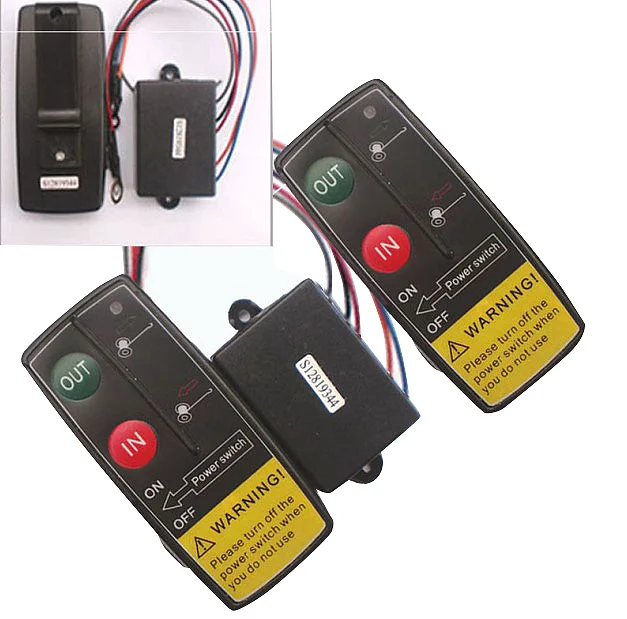 50Ft Auto Wireless Console Winch Remote Control Car Manual Transmitter Button For Atv Suv Truck | Автомобили и мотоциклы