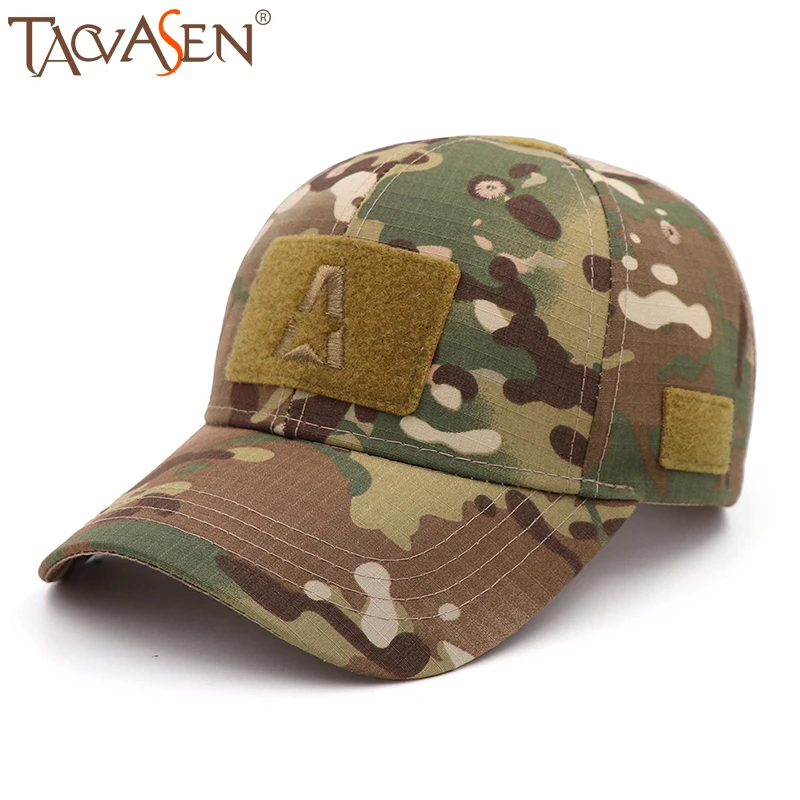 TACVASEN камуфляжная охотничья бейсбольная кепка для мужчин летняя Солнцезащитная
