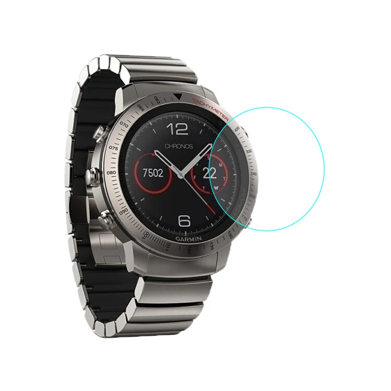 

3PCS/5PCS Full Screen Protector Film For Garmin Fenix Chronos Watch HD 9H Tempered Glass Protective Explosion-proof Anti Scratch