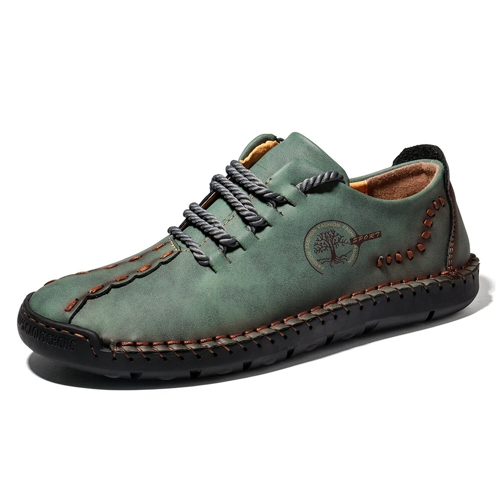 

Handmade Casual Leather Men Shoe Driving Quality Split Leather Shoes Men Loafers Hot Sale Moccasins Tooling Shoes Plus Size