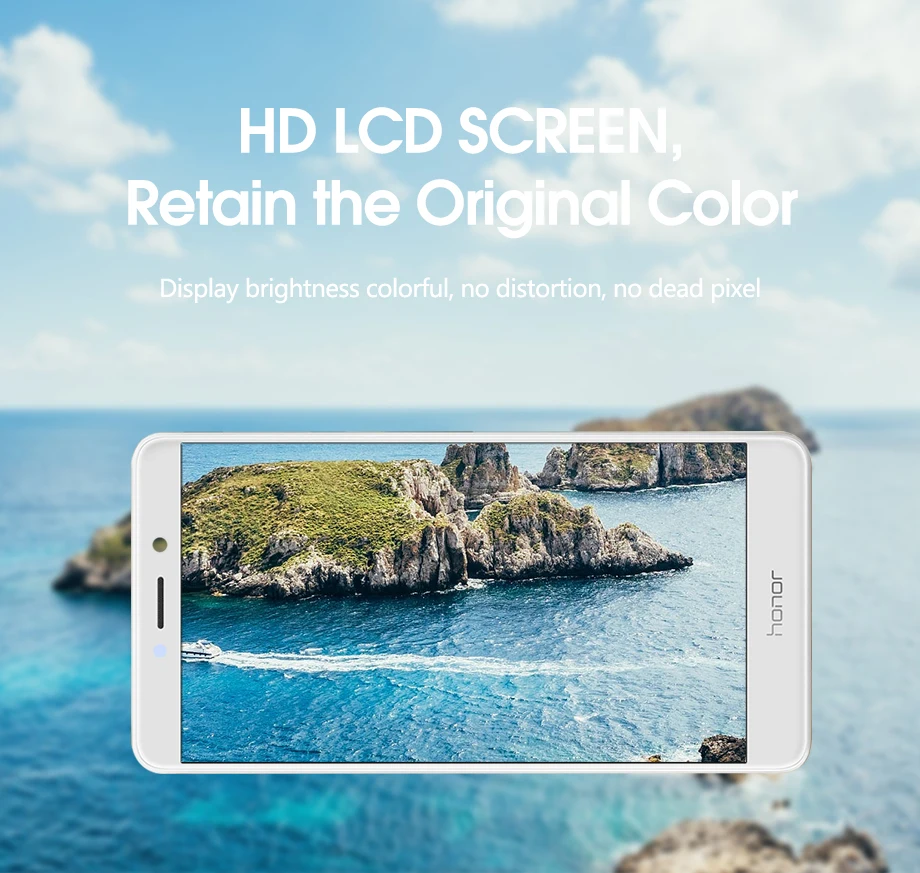 Для 5," huawei Honor 6X, ЖК-экран+ сенсорная панель, дигитайзер, Замена для huawei mate 9 Lite GR5