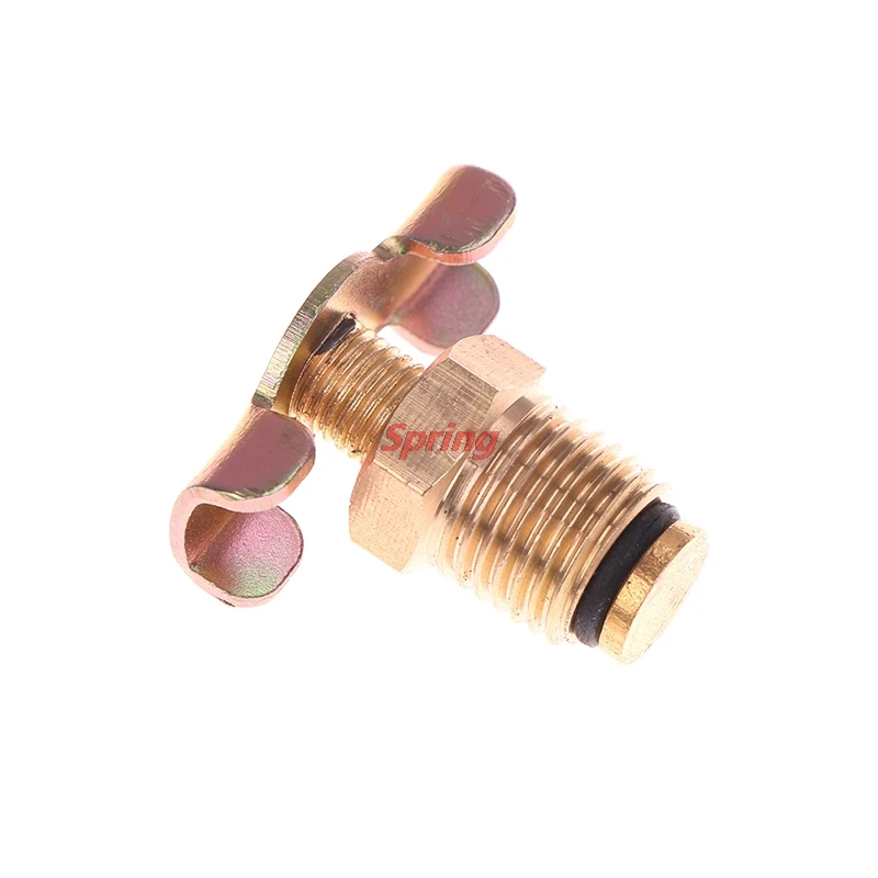 

Hot Popular 1pc Brass Air Compressor Water Drain Valve1/4" NPT 30x24mm For Piston Compressor