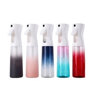 gradient color hairdressing spray bottle empty bottle refillable mist bottle salon hair tool household spray bottle