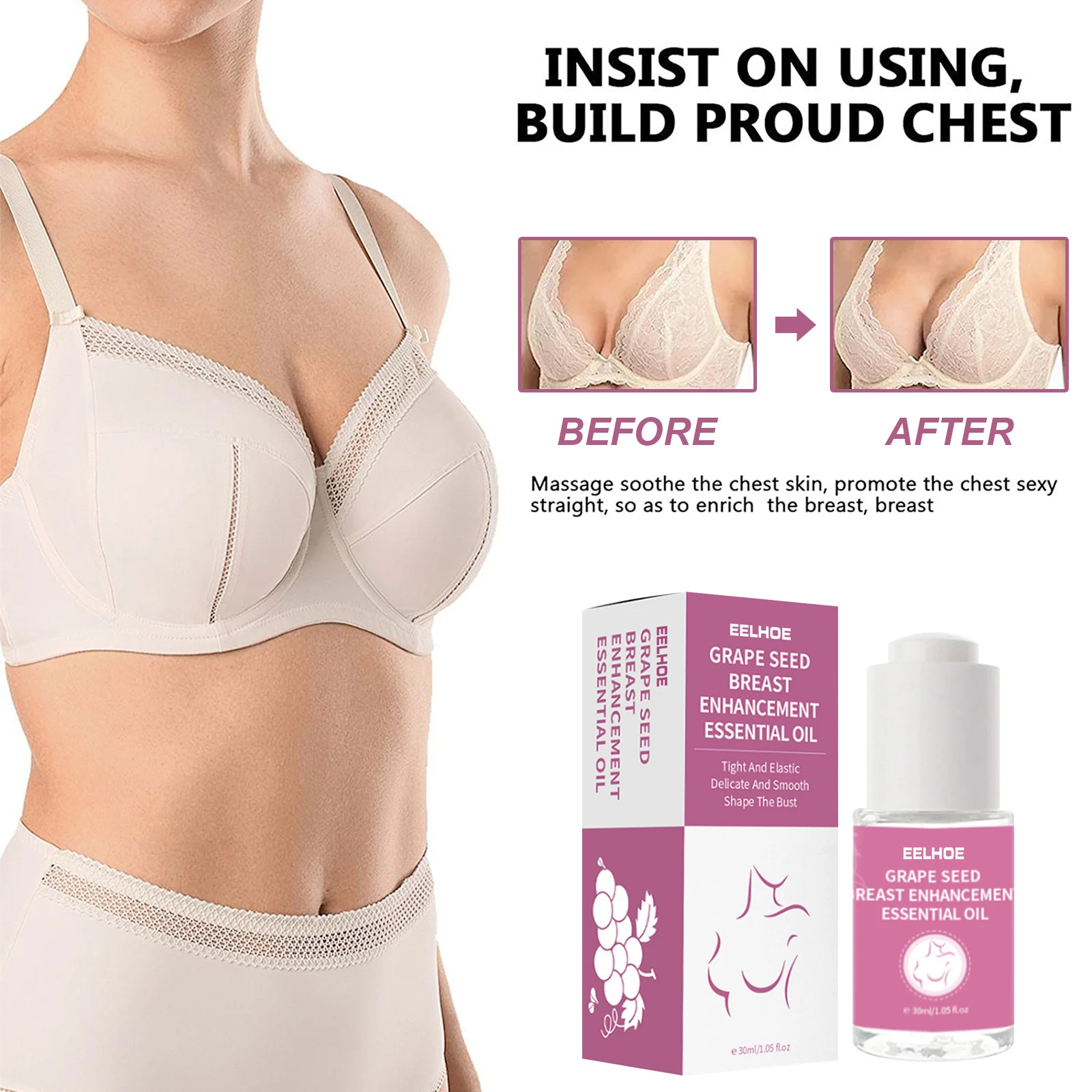 Масло для улучшения груди из виноградных косточек 30 мл |