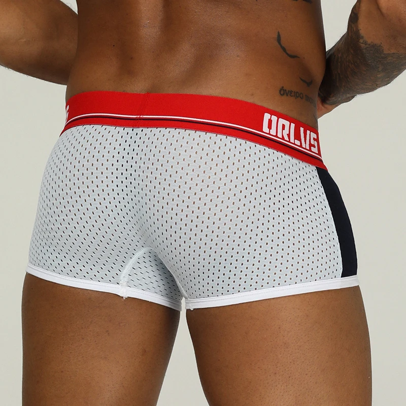 Мужские трусы боксеры мужские удобные шорты для геев хлопковые дышащие Нижнее