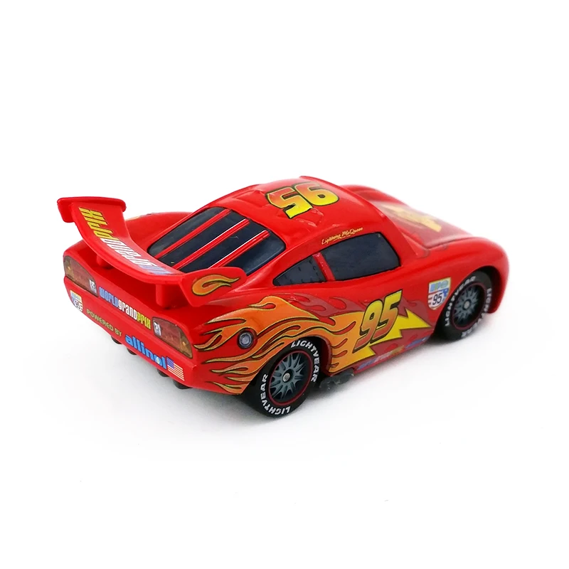 Disney Pixar Cars 2 Lightning McQueen 1:55 Металл литье под давлением автомобиля развивающие