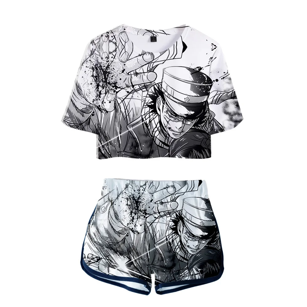 Комплект из футболки и шортов с 3D принтом Аниме|Костюмы аниме| |