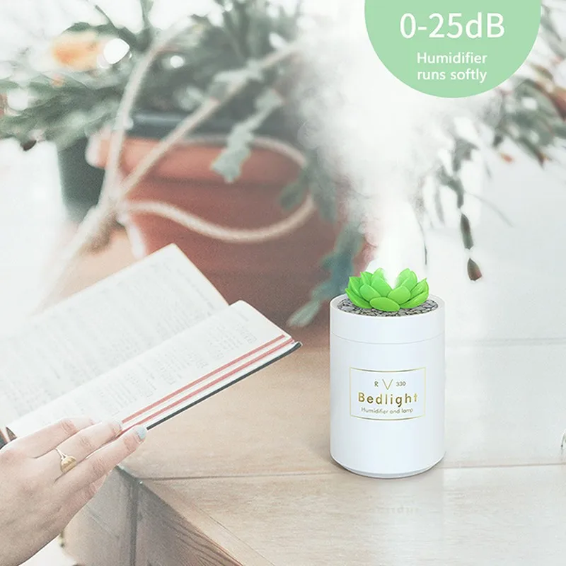 Увлажнитель воздуха с питанием от USB ночсветильник большой емкости распылителем