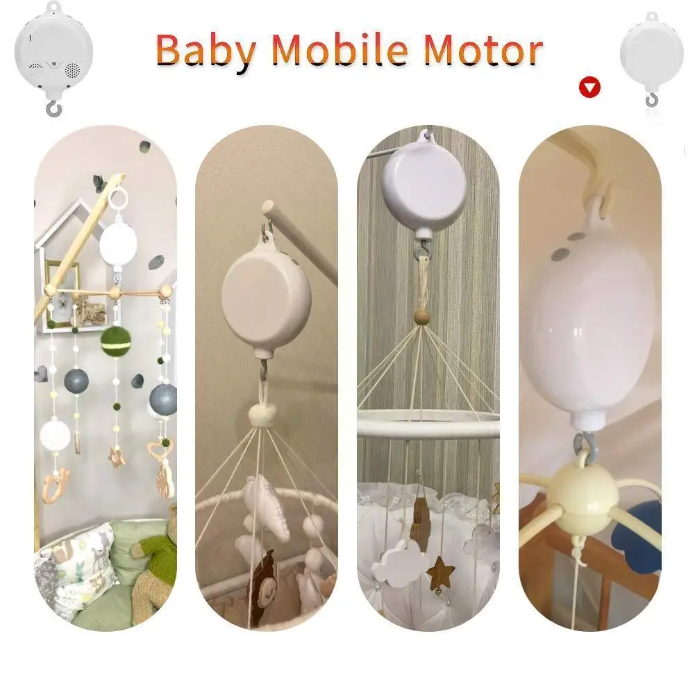 

Музыкальная мобиль для детской кроватки, поворотная Музыкальная шкатулка с вращающейся подвеской, игрушка-колокольчик Y6w2