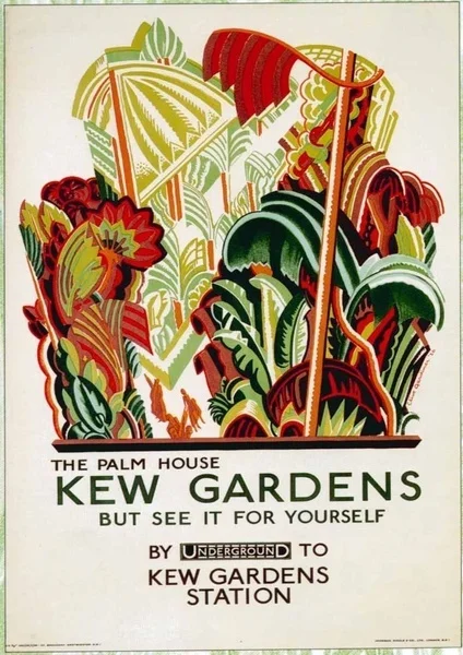 

KEW GARDENS LARGE Metal Retro Aluminium Tin Sign SHABBY CHIC Home