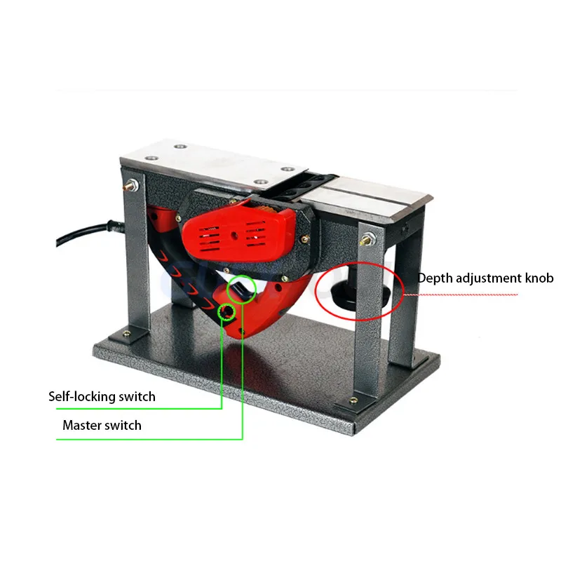 Electric planer woodworking portable electric household small multifunctional desktop | Инструменты
