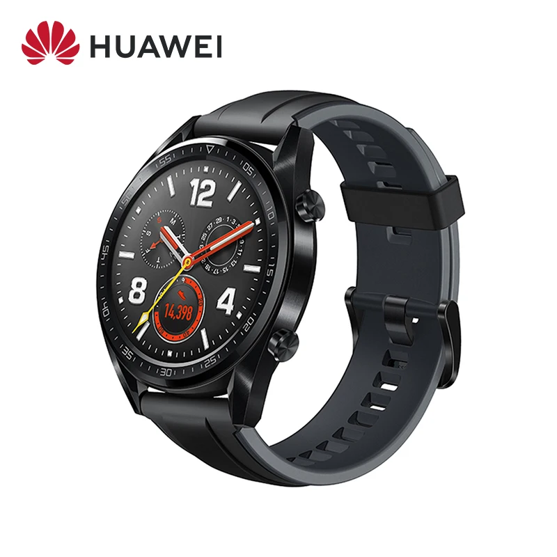 Оригинальные Смарт часы Huawei Watch GT GPS Время работы батареи 14 дней